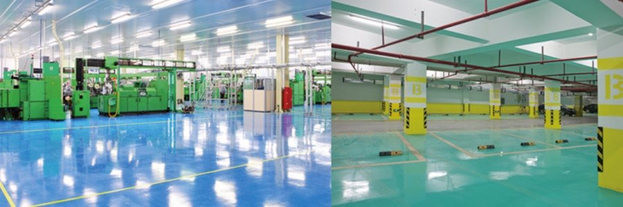 Epoxy Based, Two Component, Solvent Free Floor and Wall Paint - EPOX FL 500
