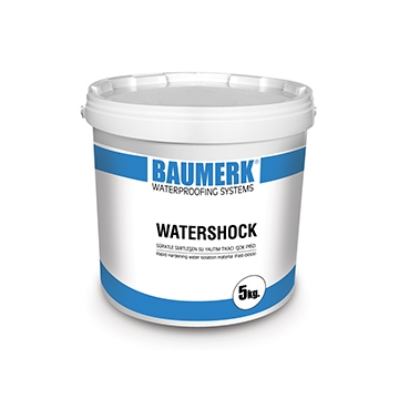 Cement Based, Fast Setting, Waterproofing Material (Waterplug) - WATERSHOCK