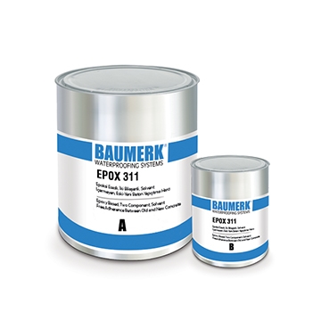 Epoxy Based, Two Component, Solvent Free, Adherence Between Old and New Concrete - EPOX 311