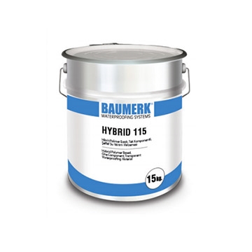 Hybrid Polymer Based, One Component, Transparent Waterproofing Material - HYBRID 115