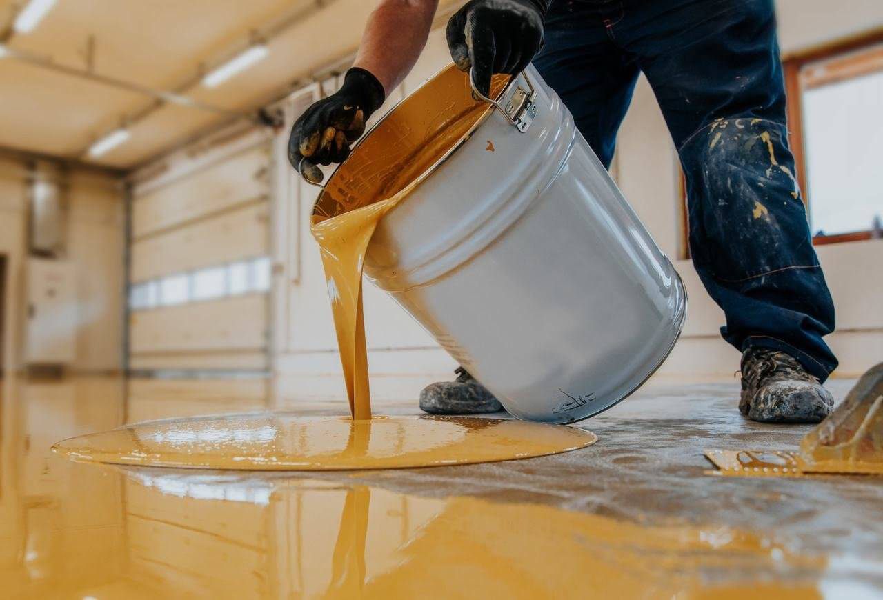 epoxy-based floor covering