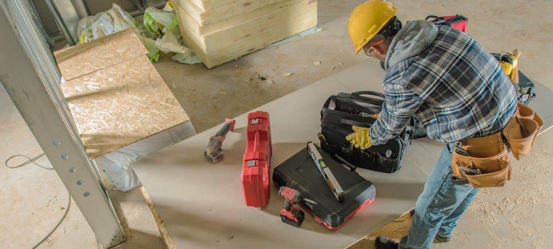 Construction worksite
