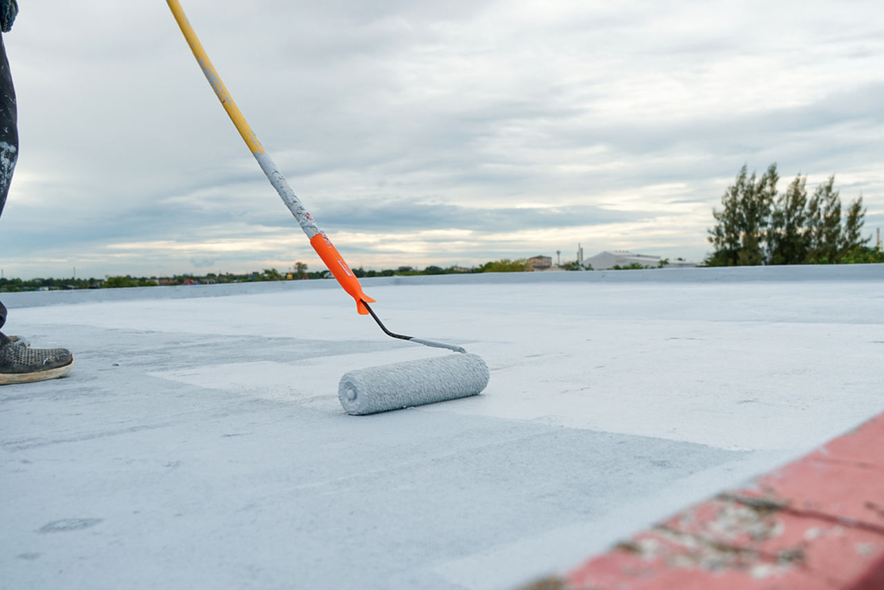 water membrane applying 