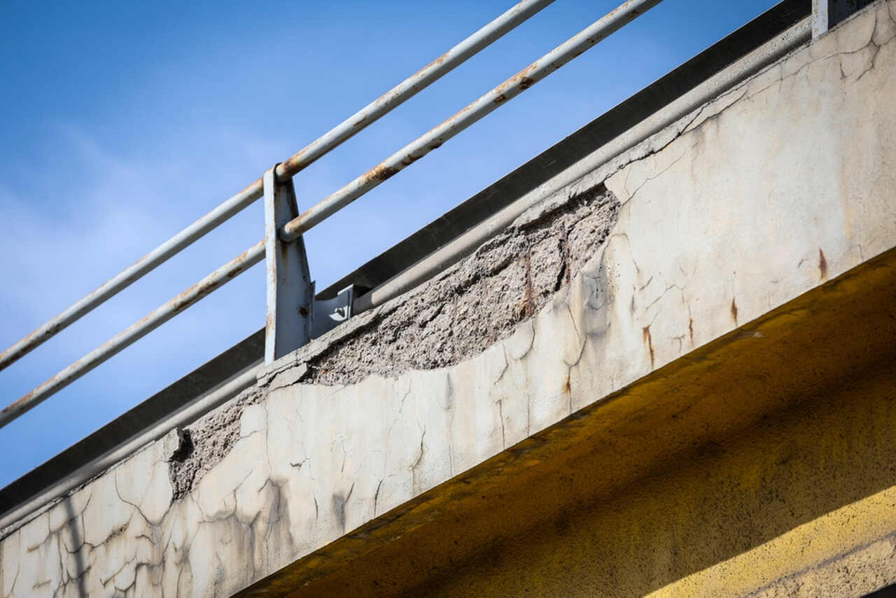 corrosioned bridge