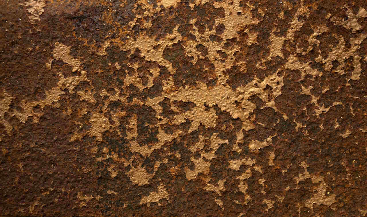 corrosioned wall