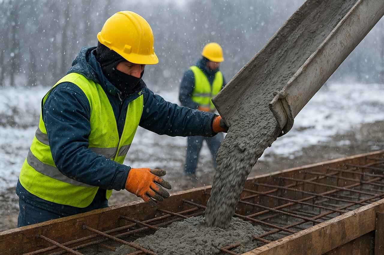 Soğuk Havada Beton Dökümü: Don Tehlikesine Karşı Alınması Gereken Önlemler