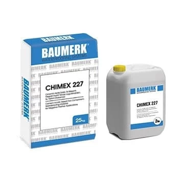 Cement-Acrylic Based, Two Component, Waterproofing Material for Negative-Positive Applications - CHIMEX 227