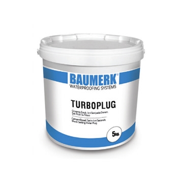 Cement Based, Set in 3-4 Seconds, Shock Setting Water Plug - TURBOPLUG
