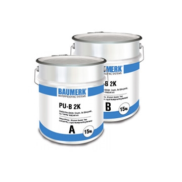 Polyurethane - Bitumen Based, Two Component, Liquid Waterproofing Material - PU-B 2K