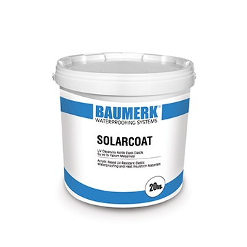 UV Dayanımlı, Akrilik Esaslı, Su ve Isı Yalıtım Malzemesi - SOLARCOAT