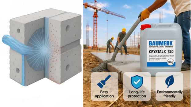 Waterproofing System Demonstration