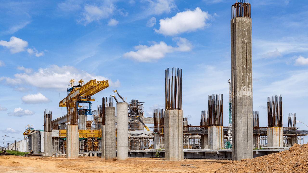 Interior of public drinking water reservoir with Sikaplan waterproofing membrane