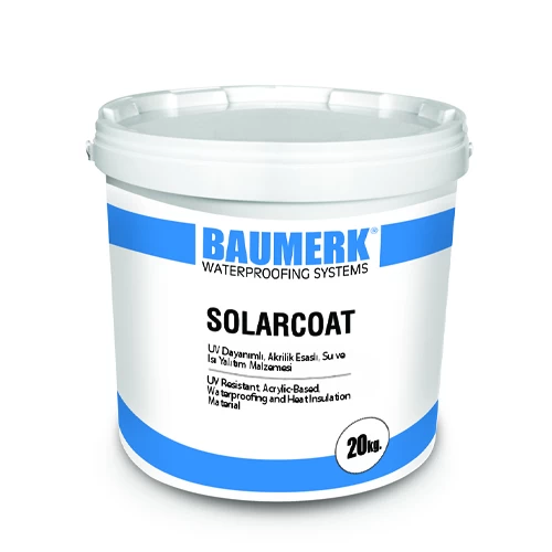 UV Dayanımlı, Akrilik Esaslı, Su ve Isı Yalıtım Malzemesi - SOLARCOAT